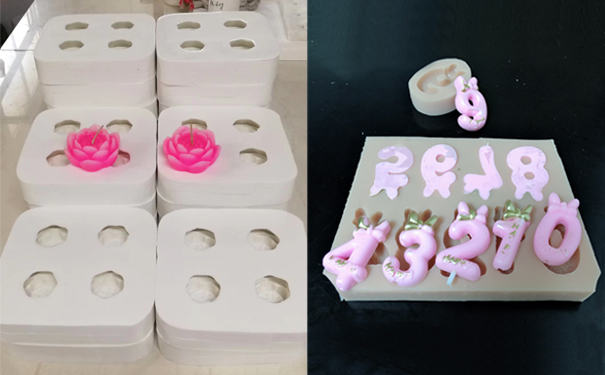 蠟燭模具用什么硅膠制作？